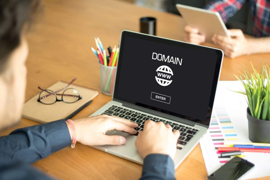 Qual é a estrutura do julgamento relacionado ao pedido de transferência de domínio?