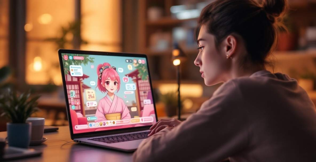 Vilken är den huvudsakliga aktivitetsstilen för en VTuber?