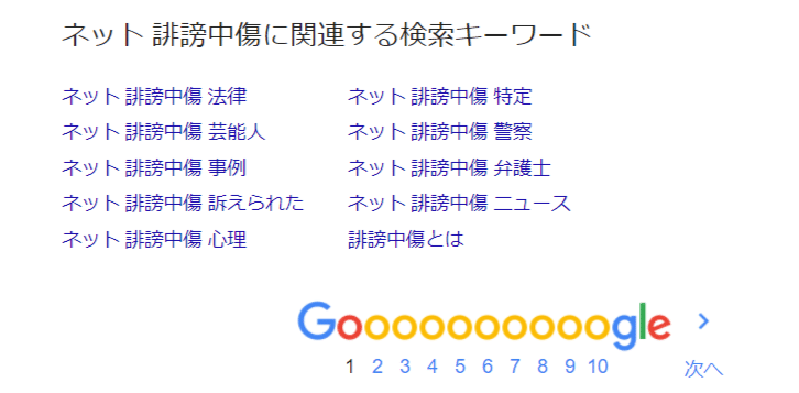関連検索キーワードとは