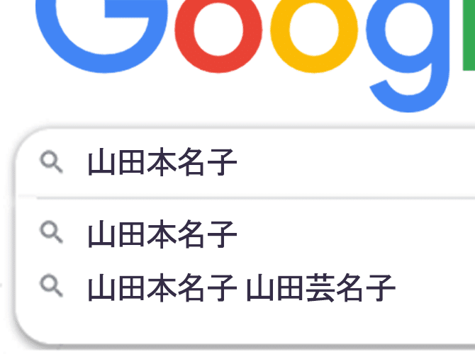 サジェスト等