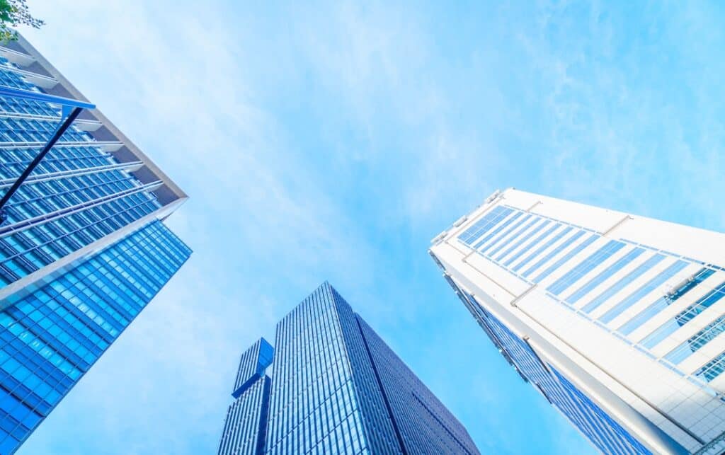 Photo of a building landscape