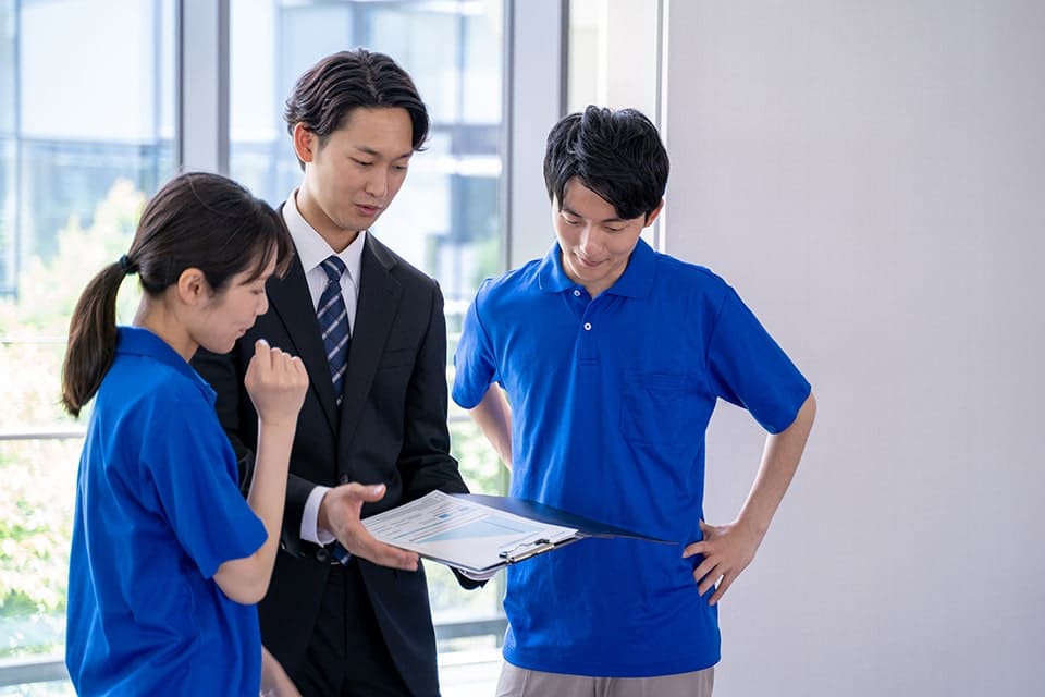 介護施設での勉強会