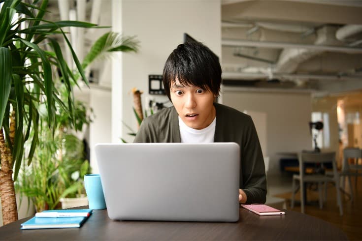 意図せずに出稿されている広告もある