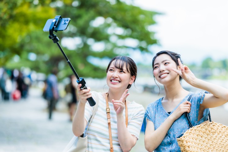 原告の自撮り写真の場合