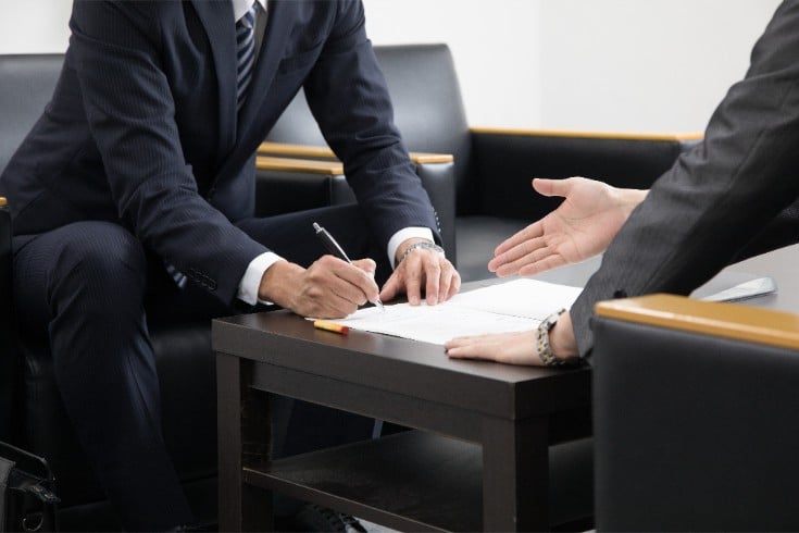 契約書等の書面による合意がない取引でユーザーから免責条項の同意を得るための方法